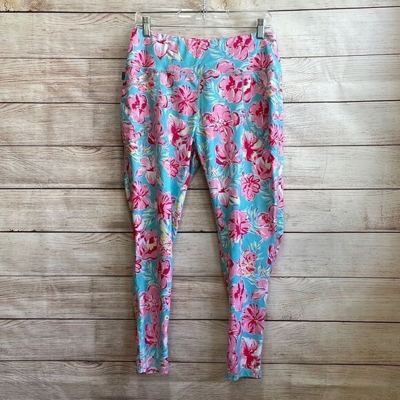 SIMPLY SOUTHERN LEGGINGS IN FLORAL PRINT - Picture 1 of 5